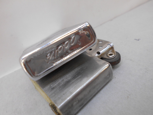 ビンテージ Zippo 5バレル 中古品 　ホース　1962年製　　同年代インナー付　VGコンディション オリジナルペイント_画像6