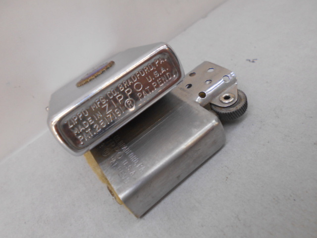 ビンテージ Zippo 5バレル ペプシコーラ　 中古品 　1953-1954年製　　同年代インナー付　VG++コンディション _画像6