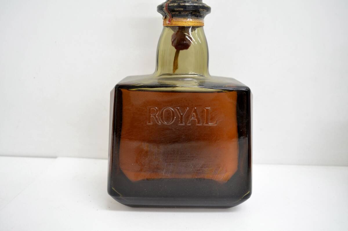 T22/ 未開栓 サントリー ウイスキー ROYAL ローヤル 4本セットまとめ 720ml×4本 古酒の画像5