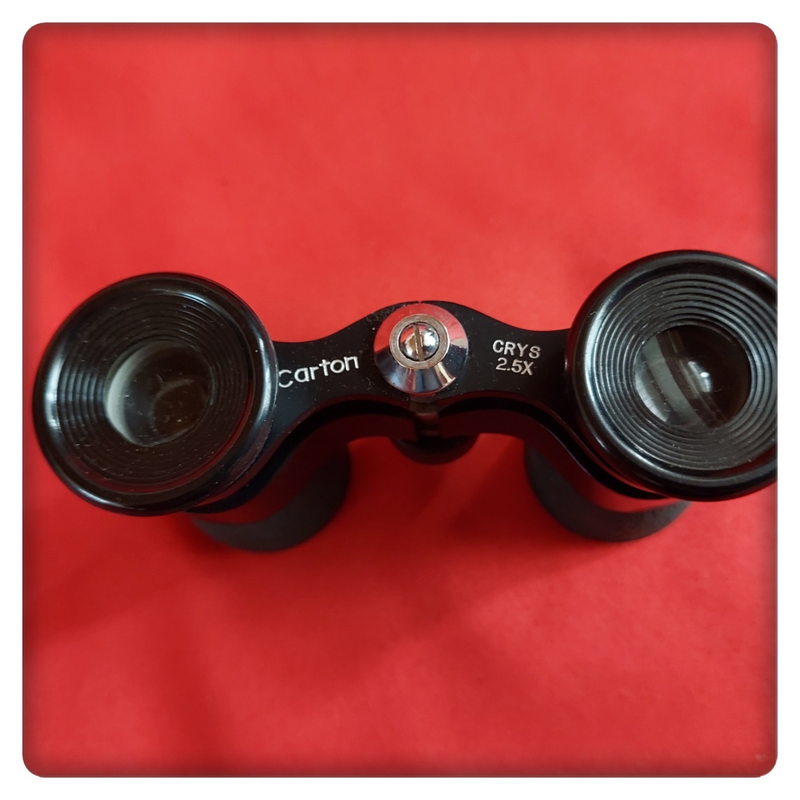  （ポ）双眼鏡 BINOCULARS Super Star 12×50 /Carton CRYS 2.5X 双眼鏡 中古2個セット ケース入り 現状品の画像4