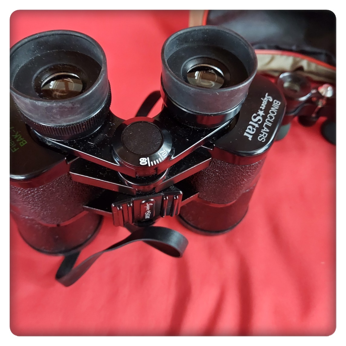  （ポ）双眼鏡 BINOCULARS Super Star 12×50 /Carton CRYS 2.5X 双眼鏡 中古2個セット ケース入り 現状品の画像3