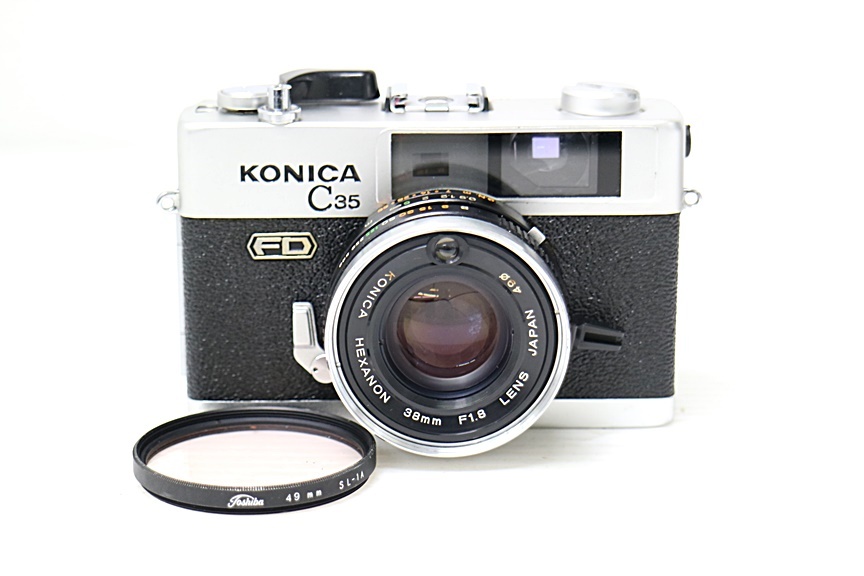 G2w84 カメラおまとめ KONICA C35 FD/CANON Autoboy SII フィルムカメラ 動作未確認 60サイズ_画像2