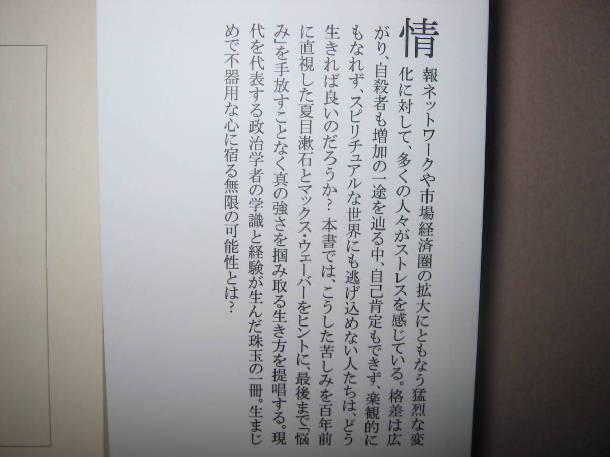 ・悩む力　 姜 尚中　現代人の心を救う、逆転の発想：最後まで「悩み」を手放すことなく真の強さを掴み取る生き方・集英社新書 定価：\680_画像3