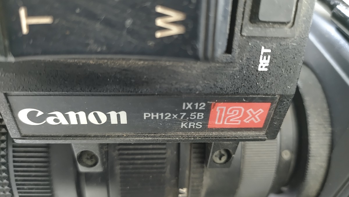 X436E　ビデオカメラレコーダー 4台 ソニー　DXC-M7 HVC-f2 CCD-V100 TOSHIBA　BCC-100 他 業務用 PRO用 3CCD ジャンク まとめ売り　_画像7