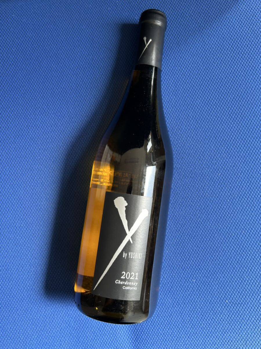 未開栓 ワイ バイ ヨシキ Y by Yoshiki シャルドネ 2021 白 YOSHIKI ワイン 最新 新品 箱付き XJAPAN_画像3