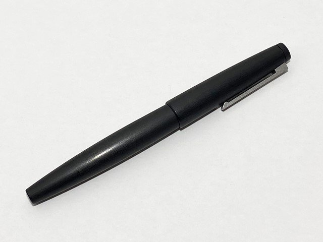 ◎LAMY ラミー Lamy2000 L01 万年筆 吸入式 ペン先585 EF ブラック 筆記可能_画像3