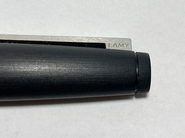 ◎LAMY ラミー Lamy2000 L01 万年筆 吸入式 ペン先585 EF ブラック 筆記可能_画像6