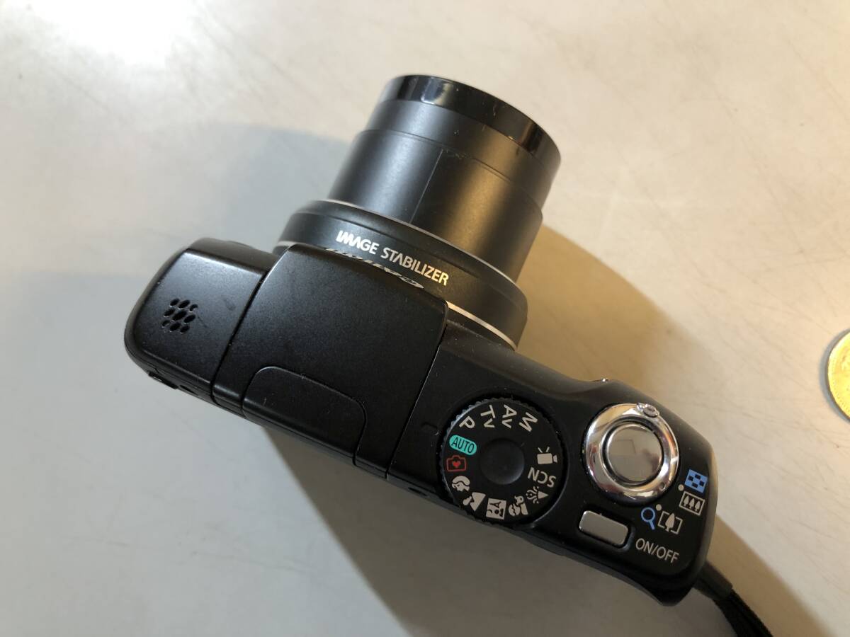 Canon　PowerShot SX110IS　本体のみ　動作確認済み　大きな写真あり　1円_画像6