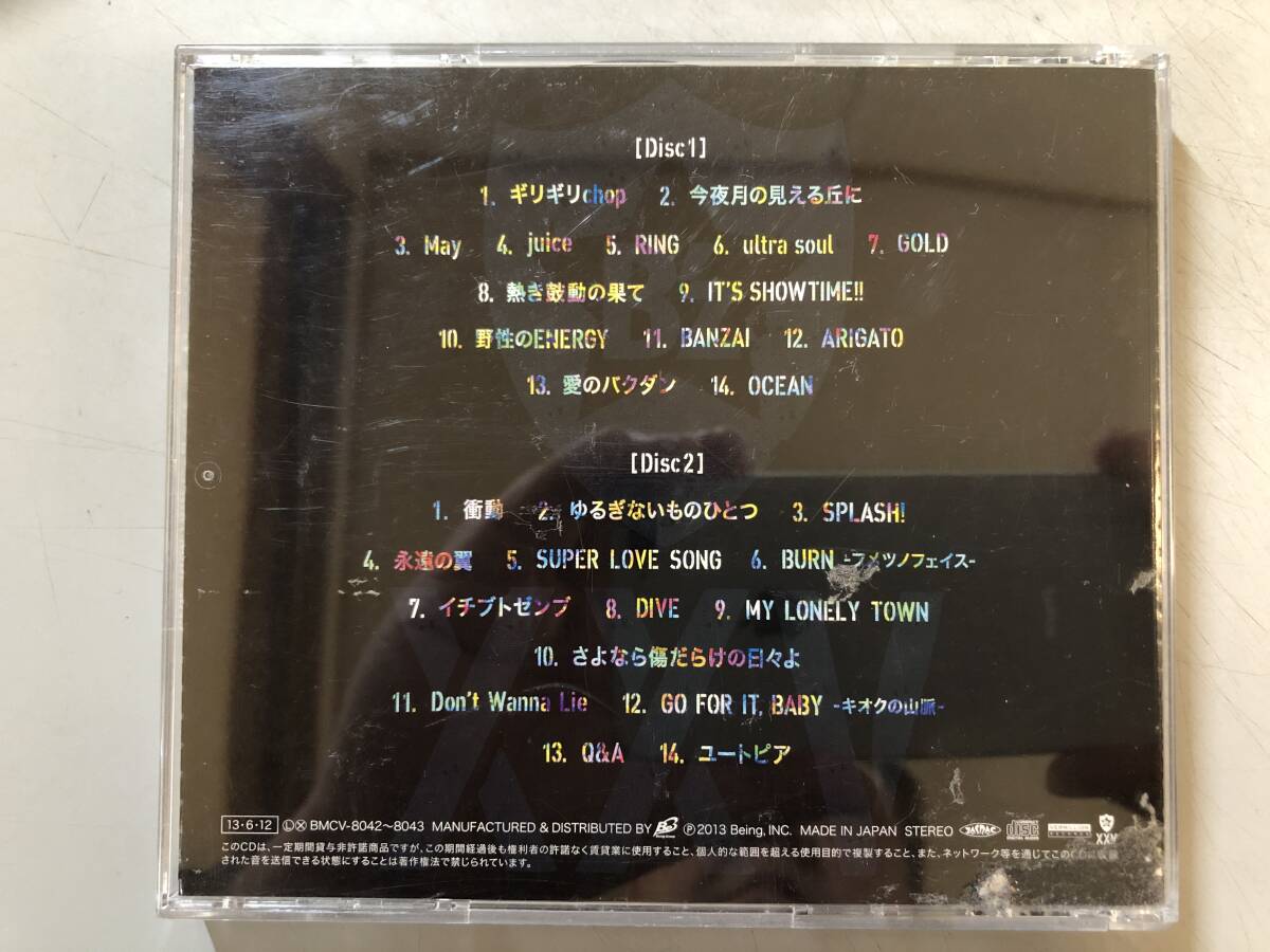 CD　B'z The Best XXV 1999-2012　レンタル落ち　BMCV-8042～3　1円_画像9