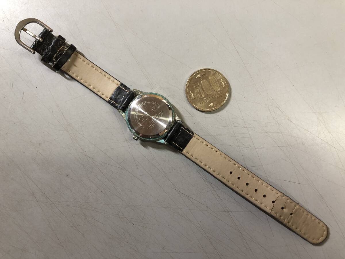 ミニーマウス 腕時計 サビあり 電池切れ 1円の画像3