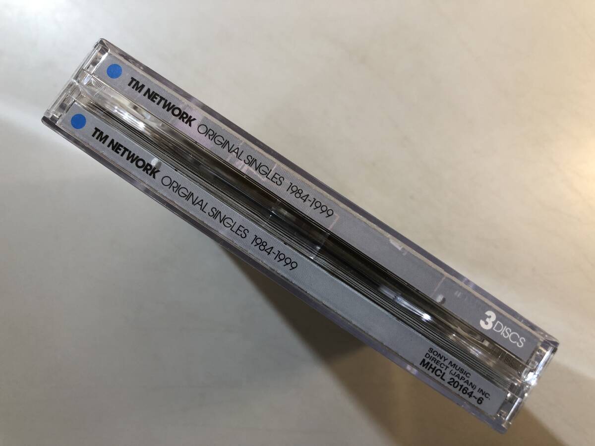 CD TM NETWORK ORIGINAL SINGLES 1984-1999 3枚組 MHCL-20164-6 1円の画像9