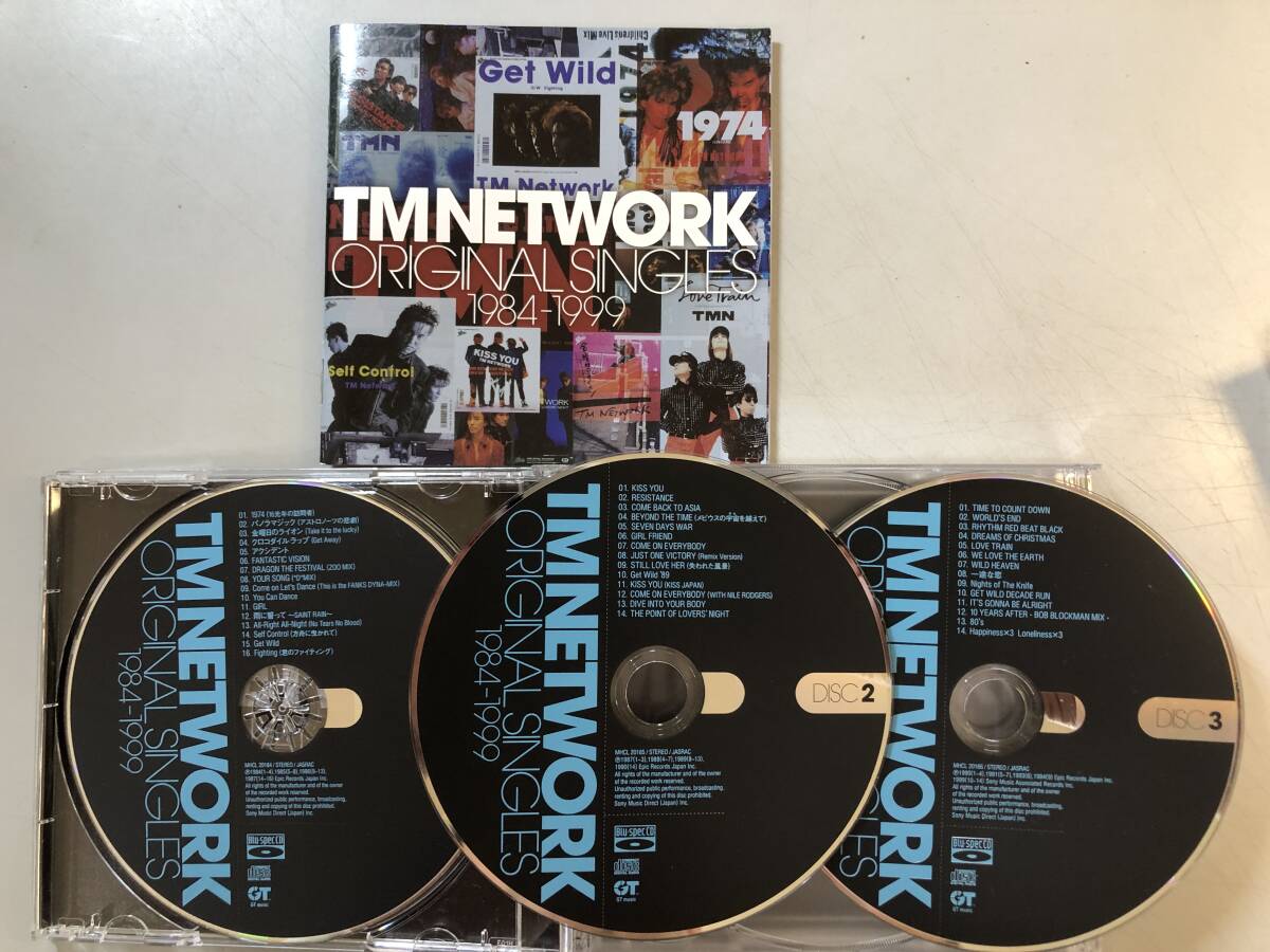 CD TM NETWORK ORIGINAL SINGLES 1984-1999 3枚組 MHCL-20164-6 1円の画像2