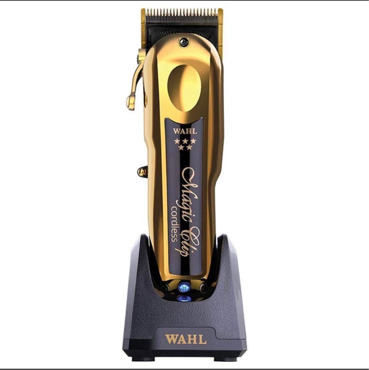 WAHL Gold Cordless Magic Clip バリカン　レア　希少　美容師　理容師　フェード　ウォール　コードレス　床屋　日本未発売_画像4