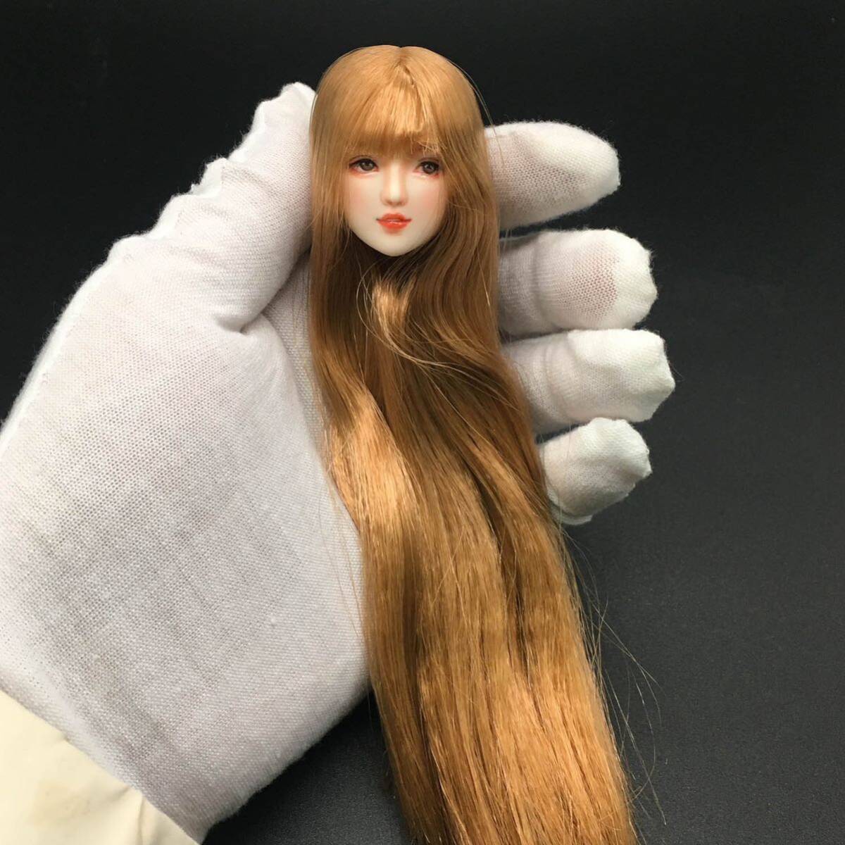 B58 1/6 фигурка head OB head . шерсть модель редкий товар 12 дюймовый кукла прекрасный девушка OB/TBLeague/Phicen/Jiaou doll элемент body соответствует белый .