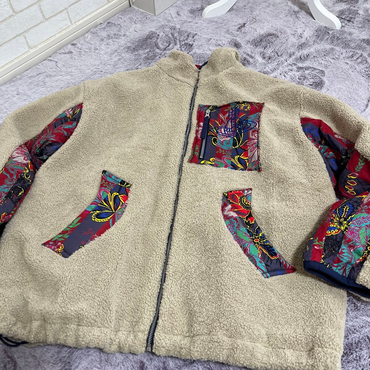 専用 Vivienne Westwood MAN オーブ刺繍 ボア ブルゾン 専用 Vivienne Westwood MAN オーブ刺繍 ボア ブルゾン