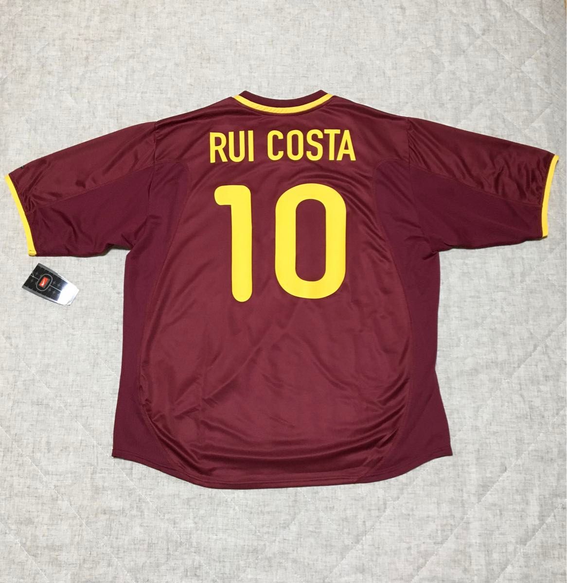 ルイコスタ  Rui Costa 10 ポルトガル　NIKE ナイキ　ユニフォーム　2000年-　XL タグ付き　デッドストック　