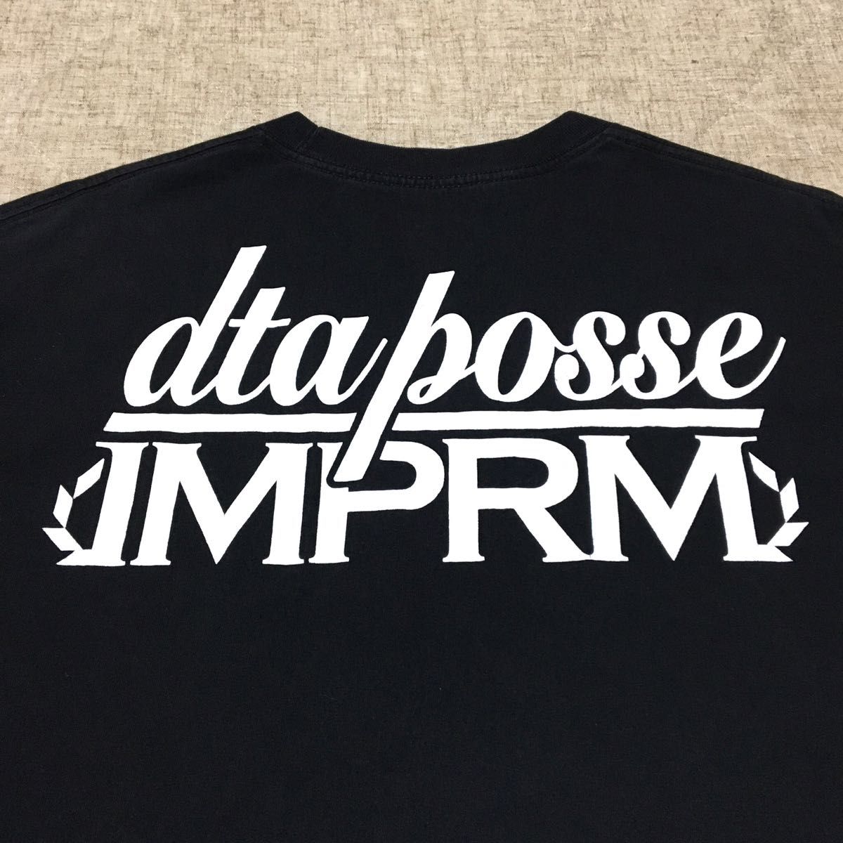 IMPRM ALLIES dtaposse intl DTA Tシャツ　バックプリント　袖プリント　カスタムカー　車　