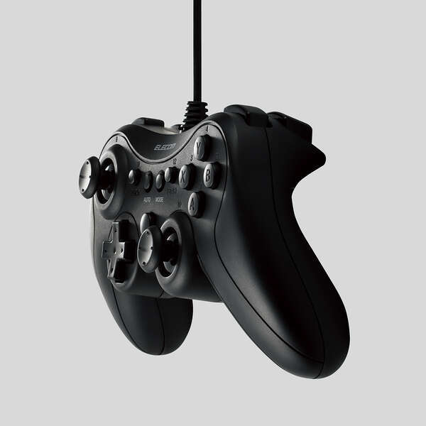  wire 13 button game pad ream . function / stick mode switch function installing Cross placement (Xbox series placement ) type XInput correspondence : JC-GP20XBK