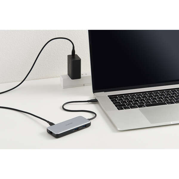 ドッキングステーション USB PD対応 USB 10Gbps(USB3.2(Gen2))×2ポート・4K/60Hz対応HDMI・2.5GBASE-T対応LANポート搭載: DST-C27SV_画像4