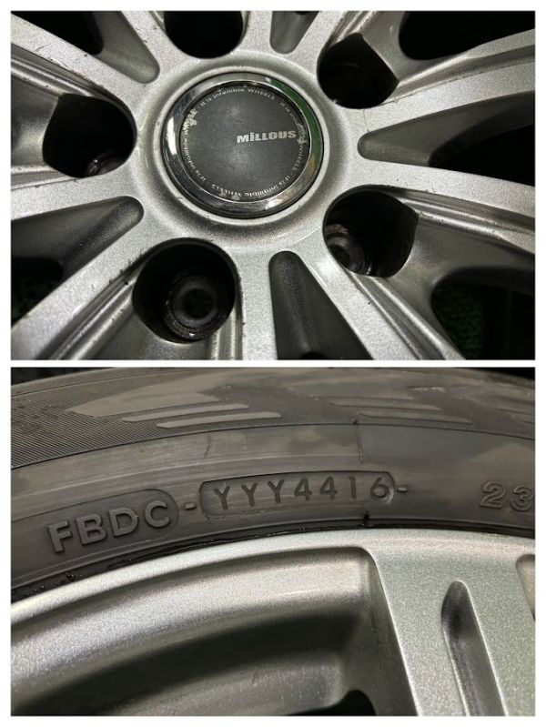 ヨコハマ　アイスガードG075　235/60R18　アルミホイール付きセット　4本　5H/8J　ET43/114.3　深溝　スタッドレスタイヤ_画像6