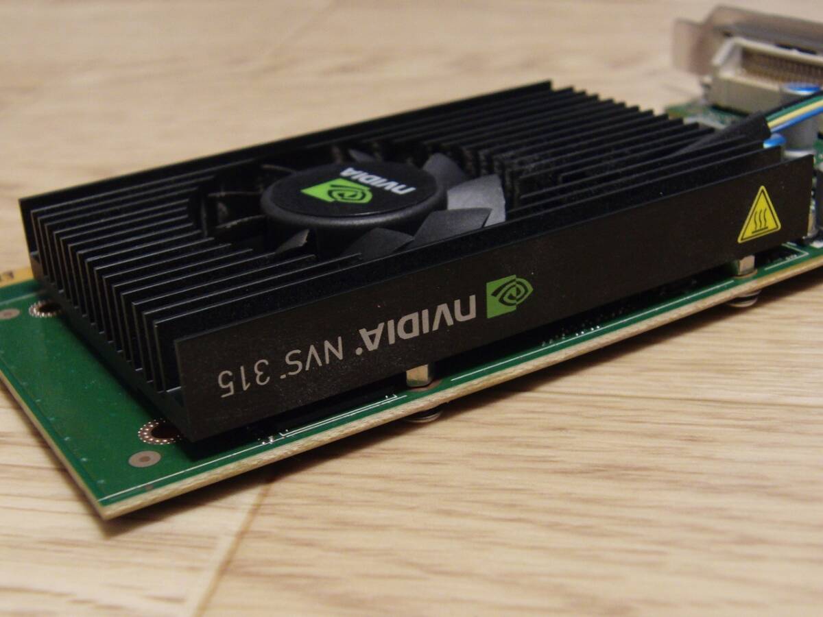 中古良品　NVIDIA-NVS-315　ビデオカード　グラフィックボード　動作確認済_画像5