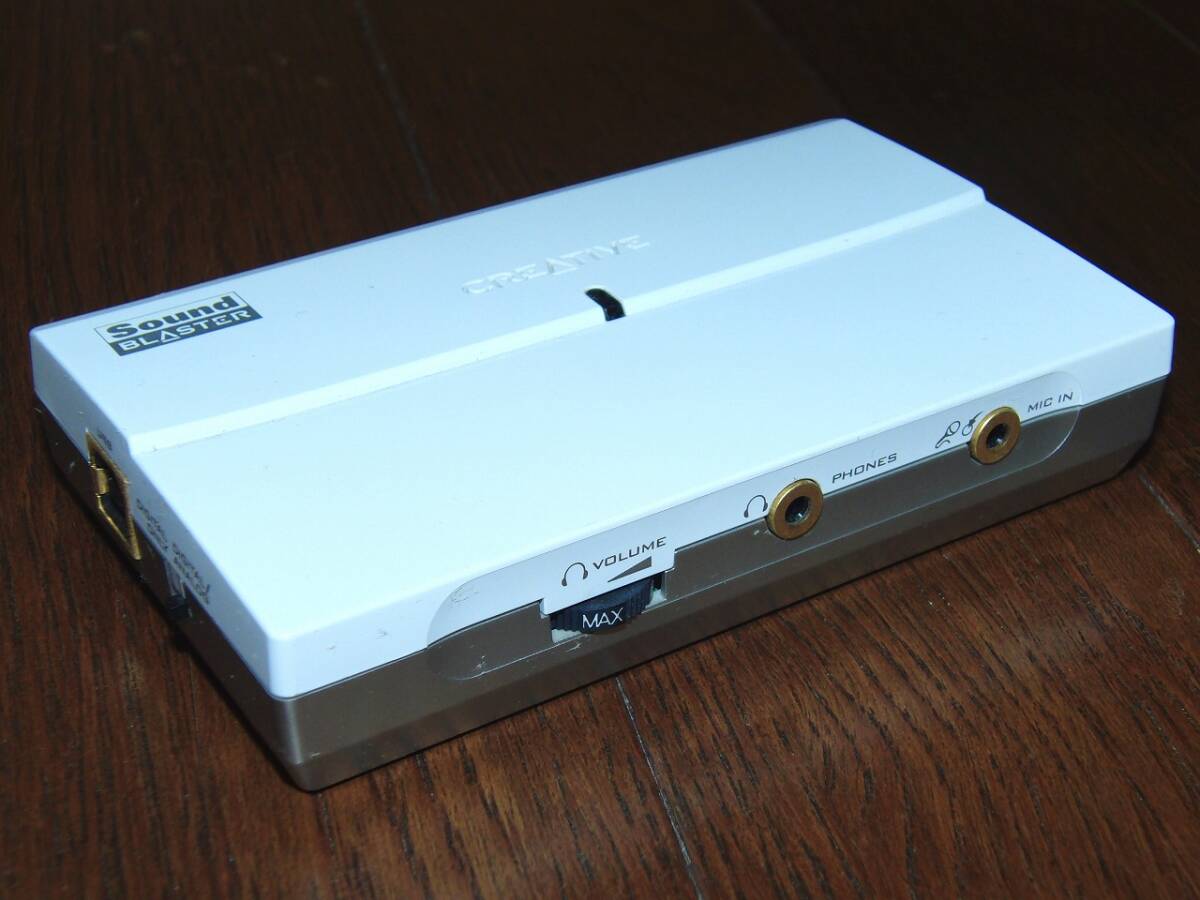 Creative LABS USBオーディオインターフェース　Sound Blaster Model SB0270 サウンドブラスター_画像3