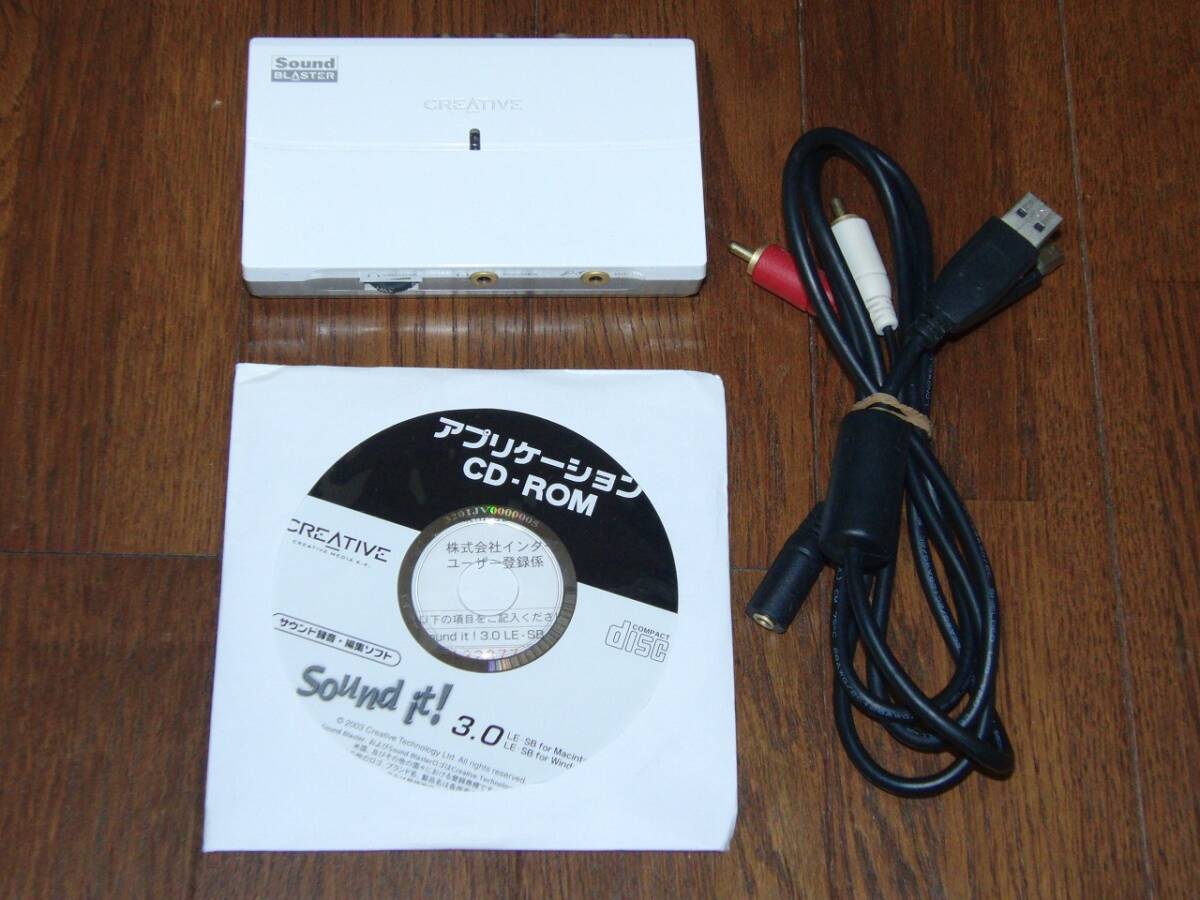 Creative LABS USBオーディオインターフェース　Sound Blaster Model SB0270 サウンドブラスター_画像1