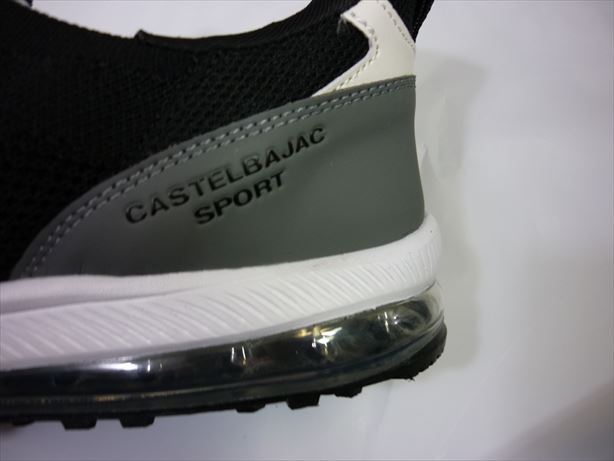  новый продукт 15400 иен [25.5cm]*CASTELBAJAC Castelbajac * slip Ine a подушка легкий спортивные туфли чёрный 