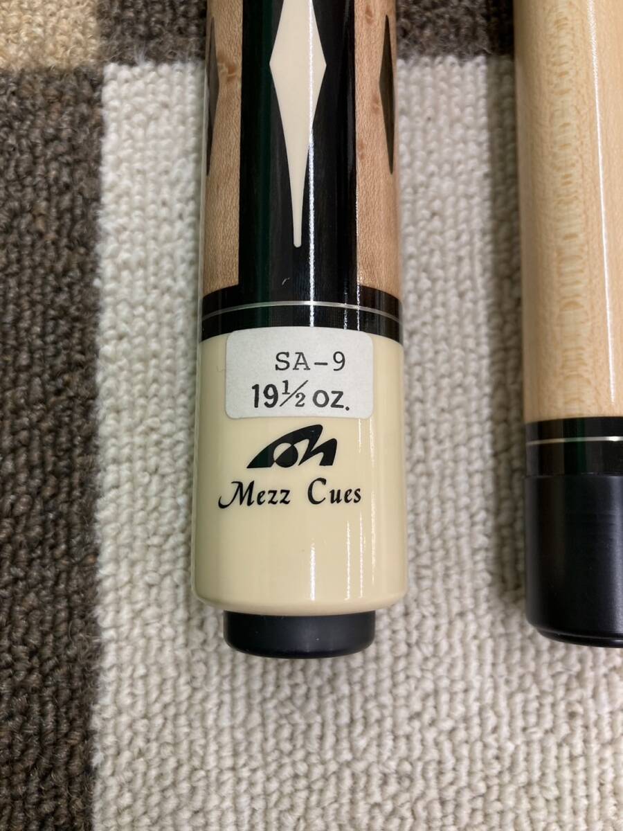 美品Mezz cues SA-９ メッヅ ビリヤードキュー 19 1/2 OZ_画像2