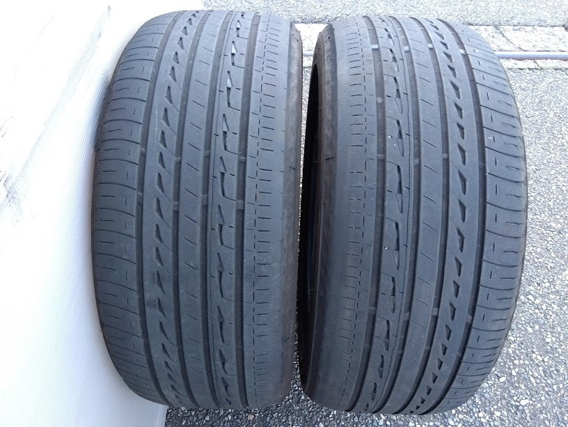 ブリヂストン 235/45R18 レグノ GRーXⅡ18インチ REGNO GRーX2【富山】ブリジストン 中古2本 ジャンク品 末期 ドリフト練習用 一発使い切り_画像2