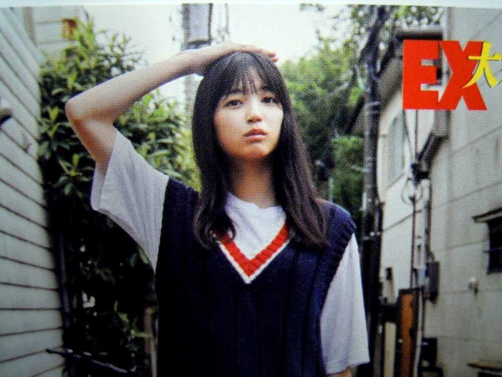 五百城 茉央 乃木坂４６（EX大衆）Ｑｕｏカード　500　未使用_画像2