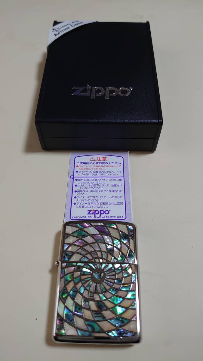 新品未使用品 ZIPPO Armor(アーマー) SHELL-SPL (2004)_画像10