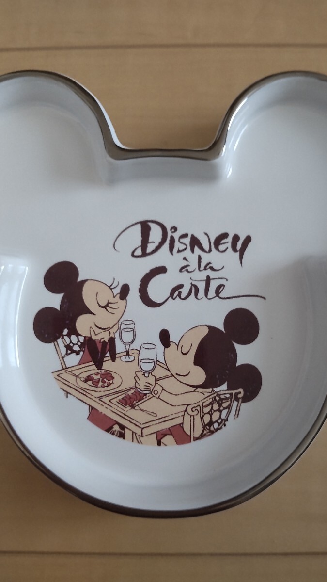 ★★TDS★Disney ala Carte ディズニー・ア・ラ・カルト★スーベニアプレート★ミッキー&ミニー★未使用★★_画像3