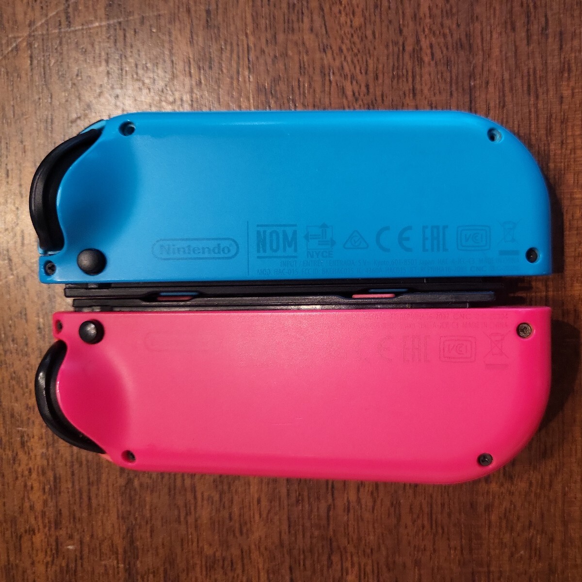 Nintendo Switch　ジョイコン　(L)ネオンブルー/(R)ネオンピンク　動作確認済