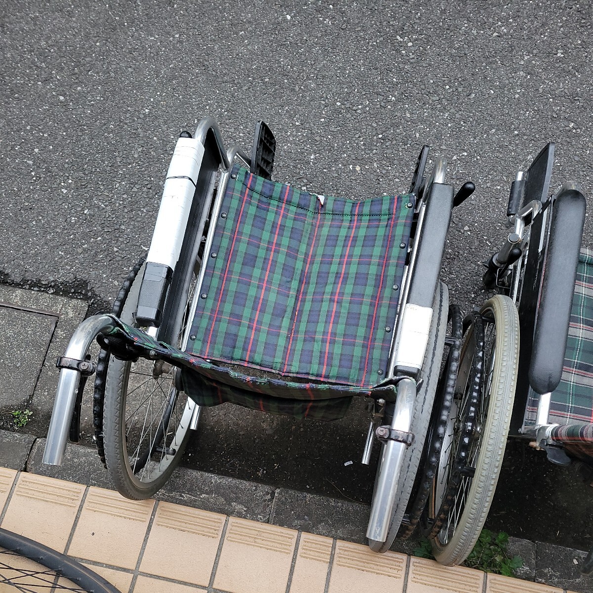 引き取り限定　M-1 車いす　３台　ジャンク　介護　車椅子　ミキ_画像7