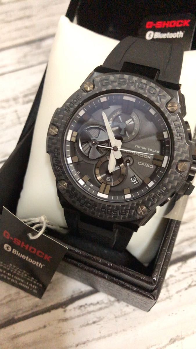 CASIO カシオ G-SHOCK Gショック GST-B100X-1AJF Bluetooth通信機能搭載★未使用コレクション品