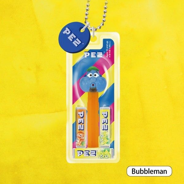 ⑤PEZ ボールチェーンマスコット Vol.2 バブルマン Bubbleman