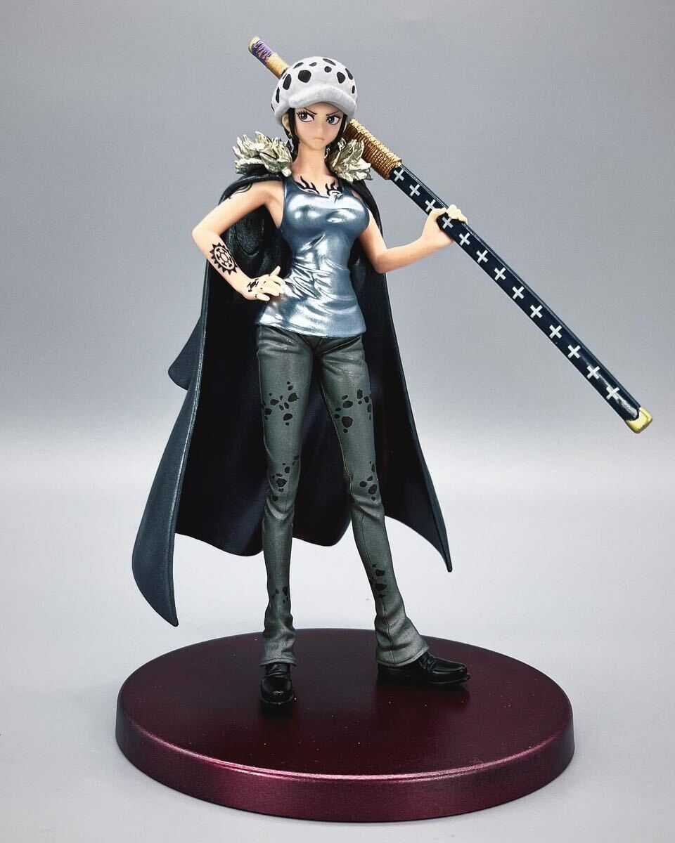 リペイント ワンピース トラファルガー・ロー チェンジバージョン フィギュア onepiece DXF the grandline series extra 一番くじ 女 _画像2