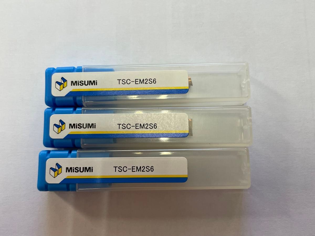 ミスミ　TSC-EM2S6 コーティングエンドミル 3本 未使用