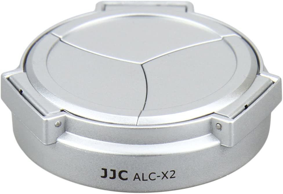 JJC製◆オートレンズキャップ ライカ Leica X1 X2対応◆シルバー_画像2
