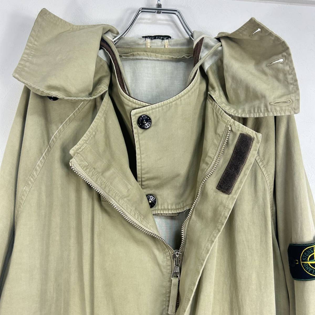 STONE ISLAND 1994AW RASO GOMMATO JACKET_画像5