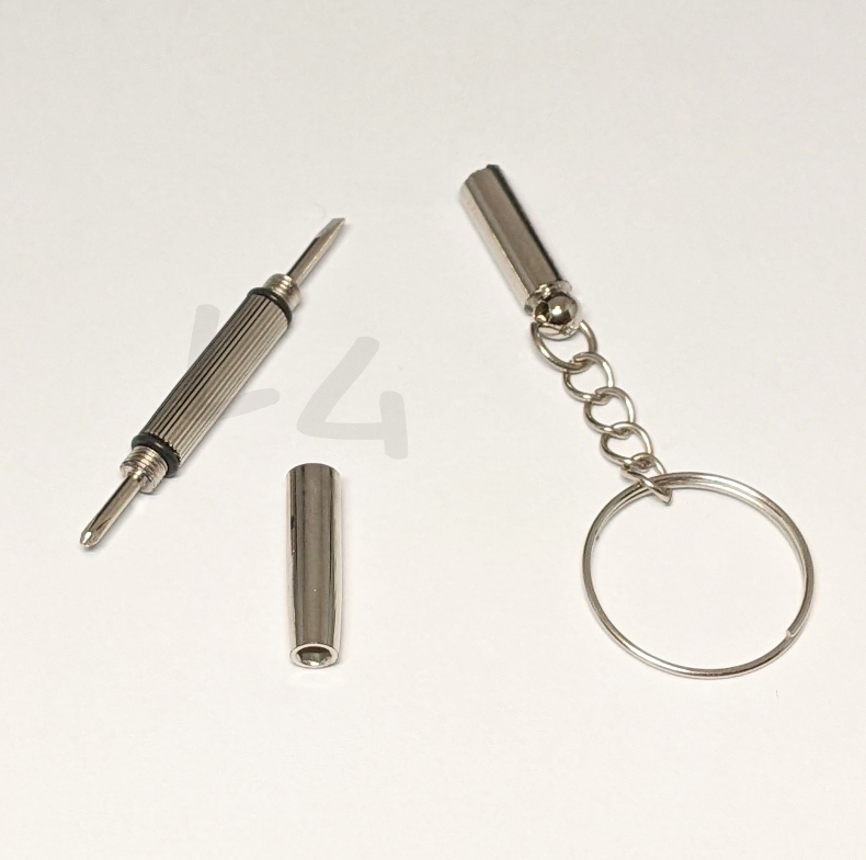  бесплатная доставка 2 штук входит очки для точная отвертка ремонт tool брелок для ключа есть No.61 B