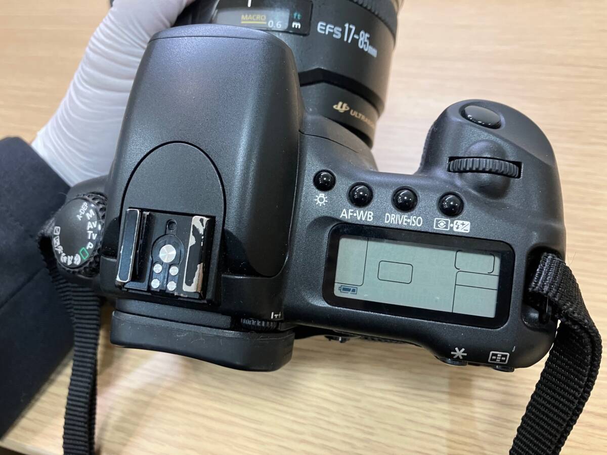 14586 中古良品 Canon EOS 20D ボディ バッテリー2 充電器無し ※説明と画像をご確認下さいの画像9