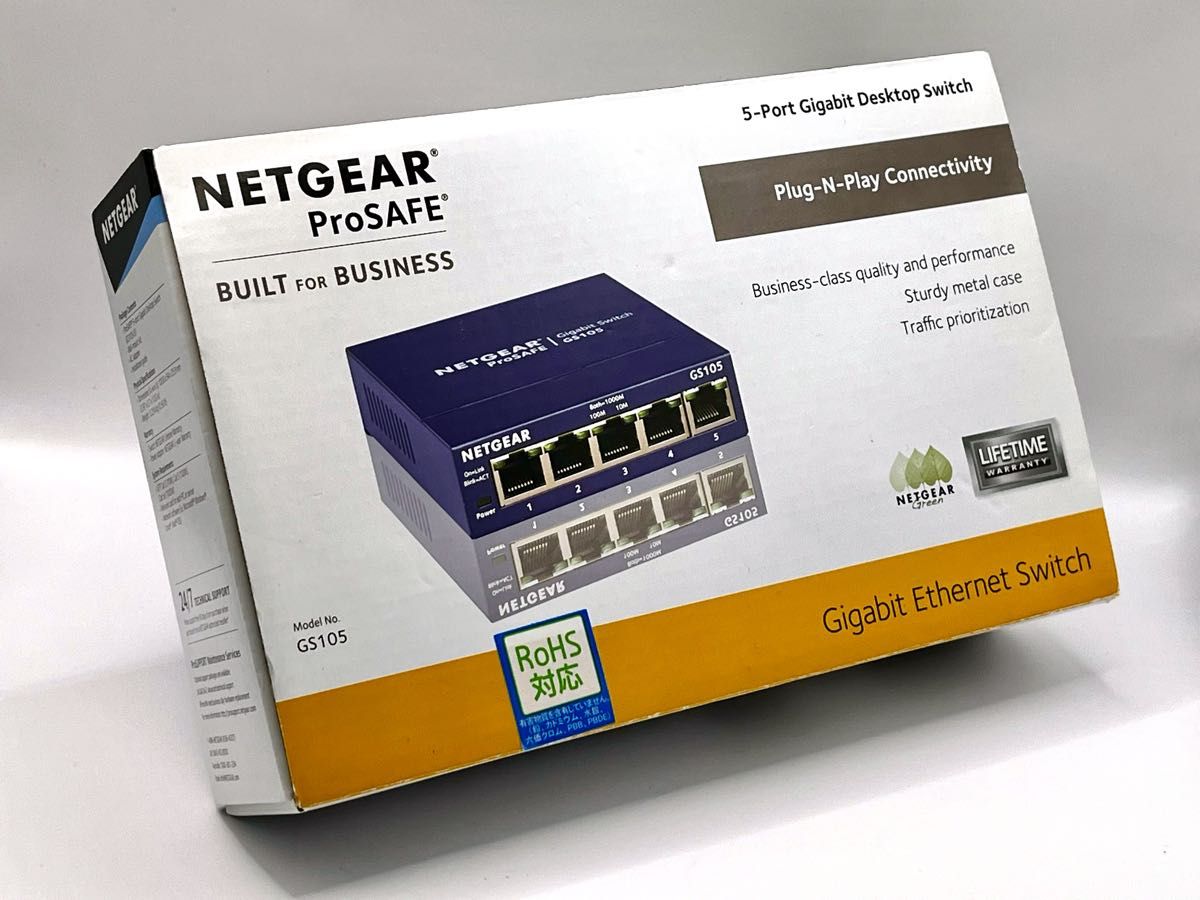 106.【新品】NETGEAR GS105-500JPS