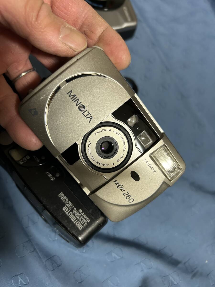 ４点　リコーSHOTMASTERズームミノルタMAC-DUAL CANON Autoboy Luna 105 キヤノン オートボーイルナ　キャノン コンパクトフィルムカメラ_画像4