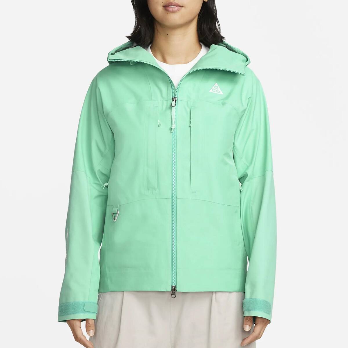  Nike M женский e-si-ji- storm Fit ADV Gore-Tex жакет обычная цена 57200 иен mint green ACG. способ водонепроницаемый уличный 