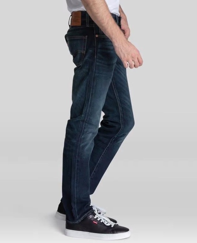 リーバイス W30 プレミアム 511 スリム ストレート デニムパンツ 定価17600円 LEVI'S SLIM 赤耳 ジッパーフライ BIGE ストレッチ 045112306_画像3