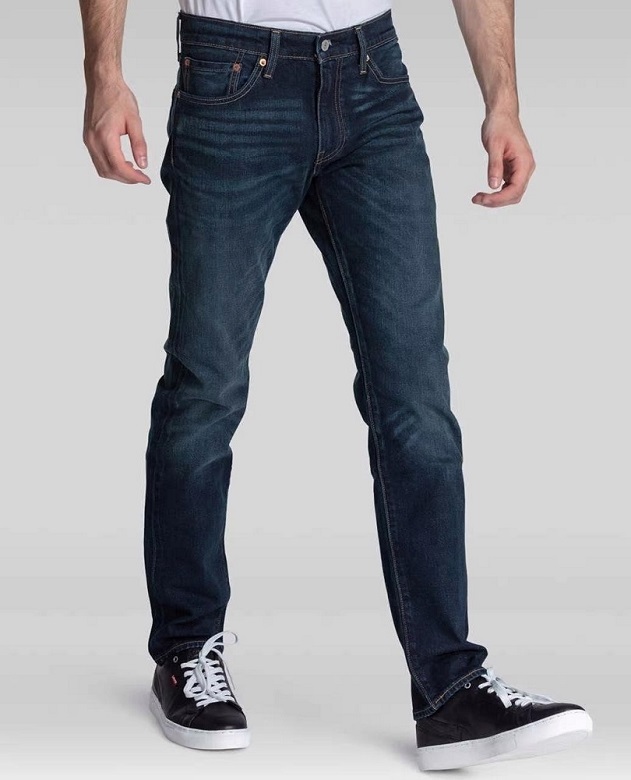 リーバイス W30 プレミアム 511 スリム ストレート デニムパンツ 定価17600円 LEVI'S SLIM 赤耳 ジッパーフライ BIGE ストレッチ 045112306_画像2