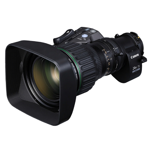 Canon 2/3HD 放送用ポータブルレンズ HJ24ex7.5 IASE S 開封品フルサーボタイプ (2)の画像1