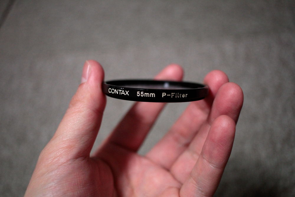 CONTAX 55mm P-Filter レンズフィルターの画像1